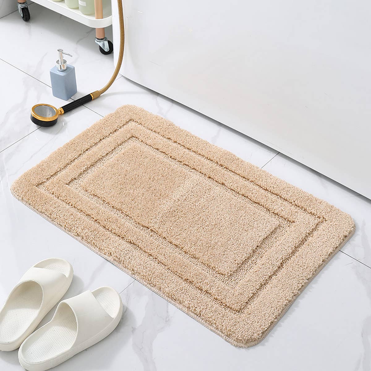 NEW ABSORBENT U-SHAPED BATHROOM MAT