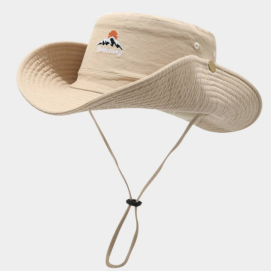 Western Style Camping Hat for Outdoor Hiking_CWAH3809