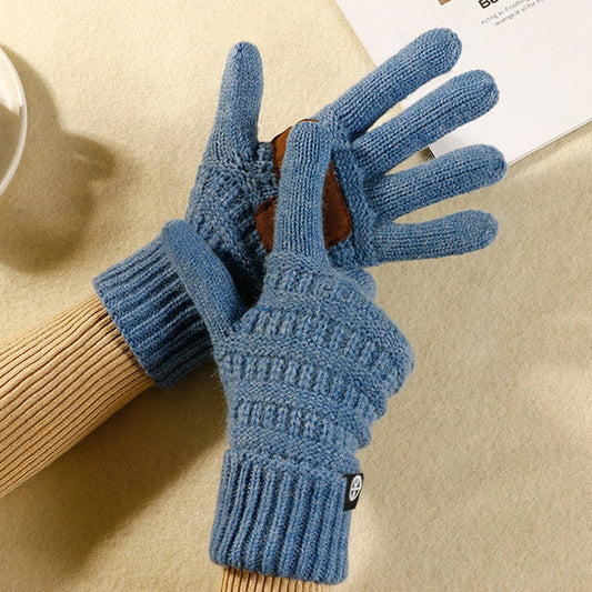 WINTER NON-SLIP KNITTED WARM TOUCH SCREEN GLOVES