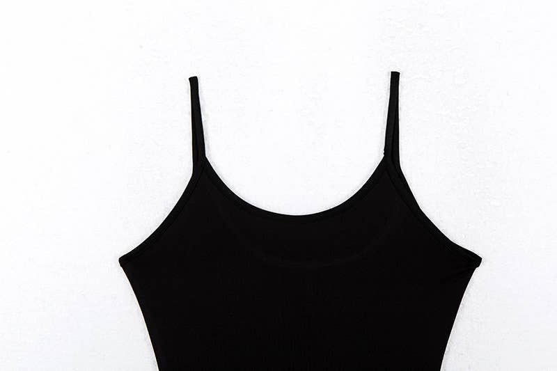 Sexy Bodycon Lift-Up Cami Romper