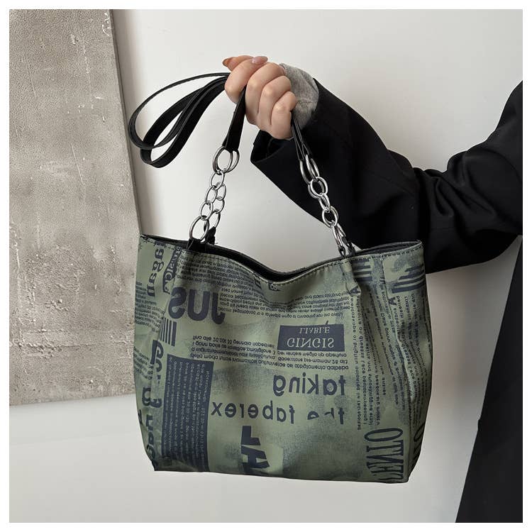 Personalized printed large-capacity bag