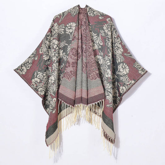 2024 NEW TASSEL CARDIGAN WITH SHAWL_CWASC0955