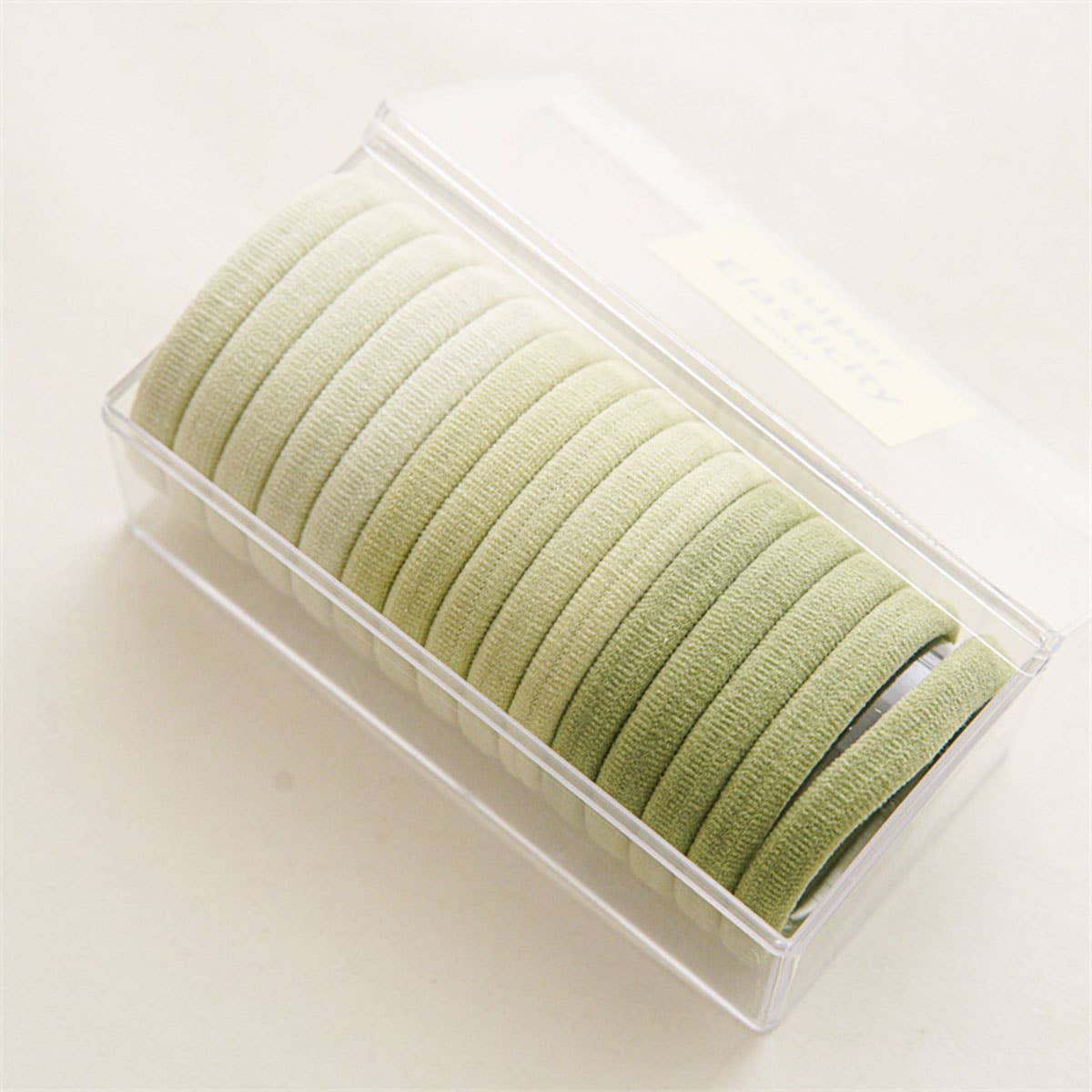 15PCS/BOX SUPER STRETCHY ELASTIC HAIR TIES_CWAHA0335