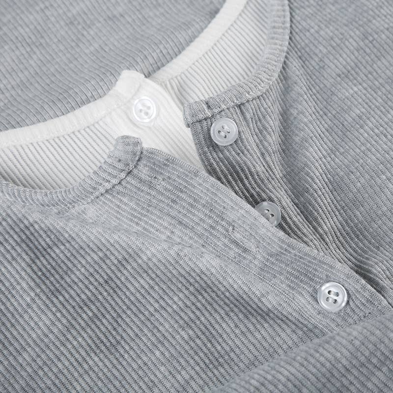 Two simple and basic pullover tops