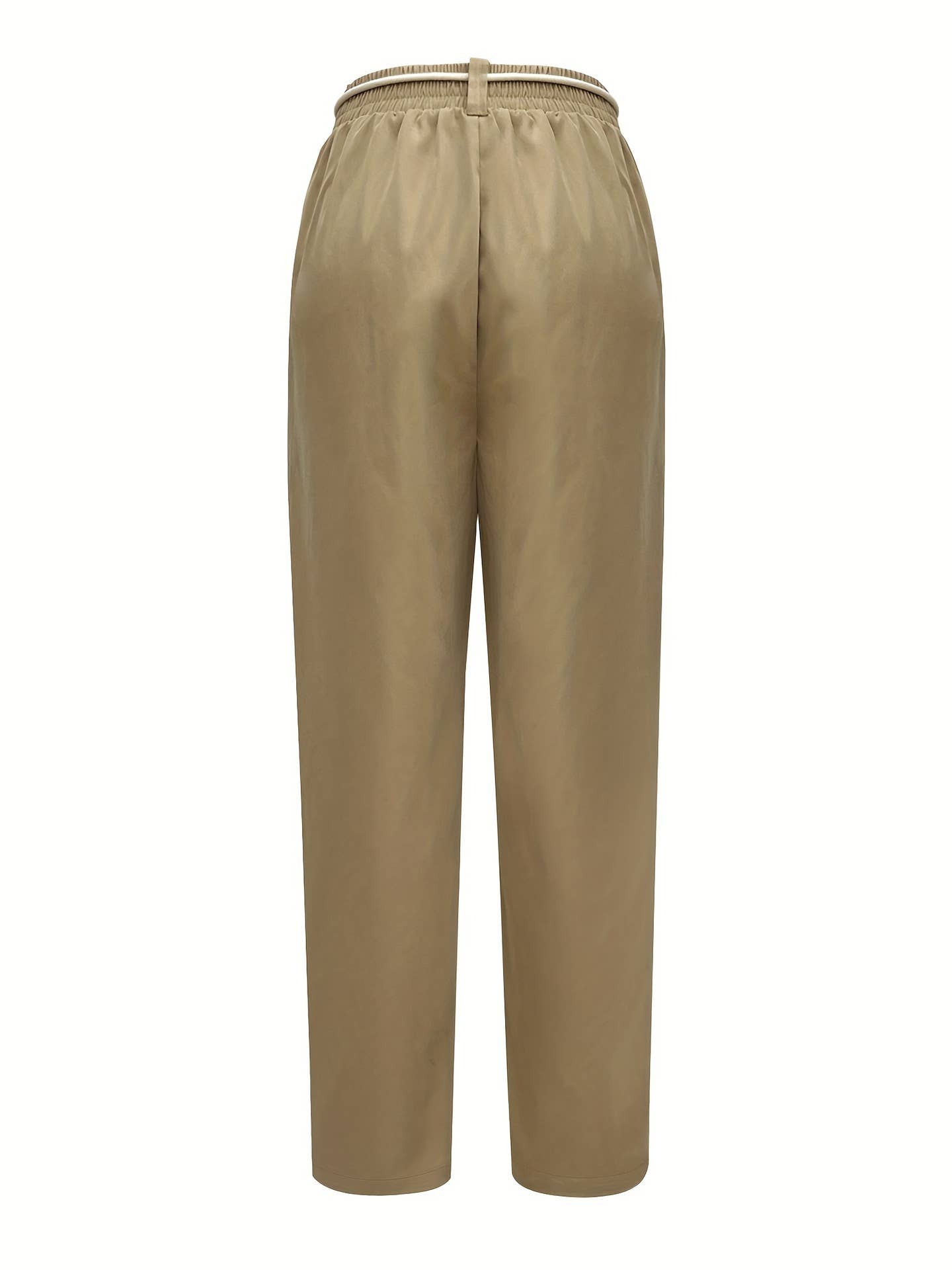 Harlan Casual waist rope smoke pipe pants