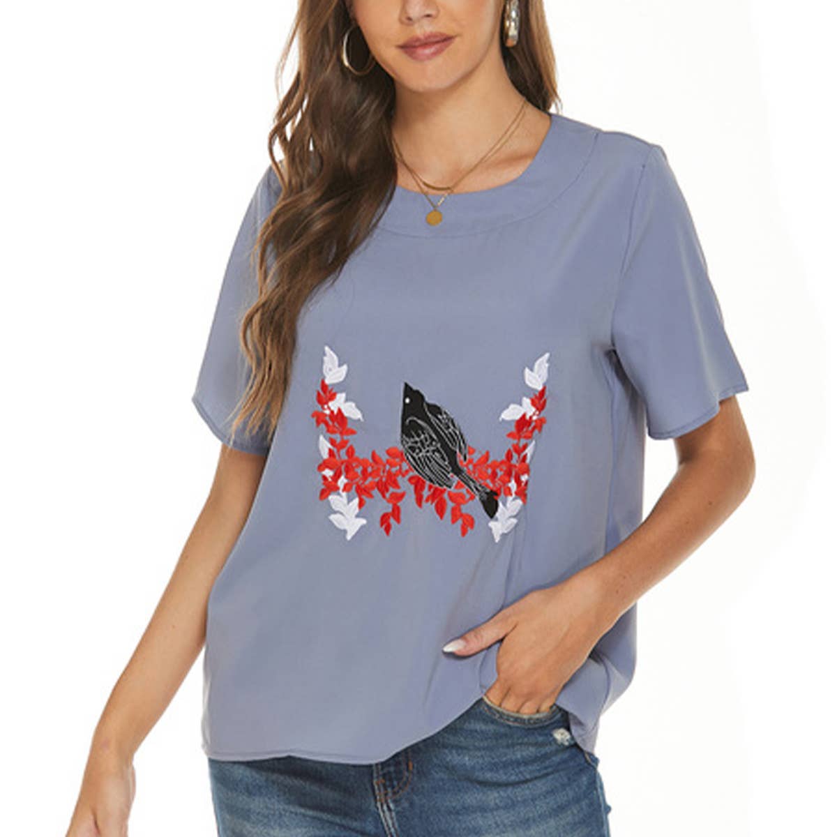 WOMEN'S CREW NECK SWEATSHIRT