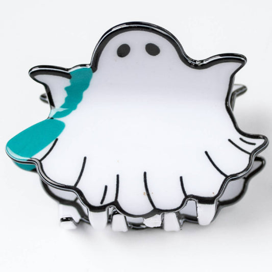 HALLOWEEN HORROR GHOST WHITE IMP HAIRPIN