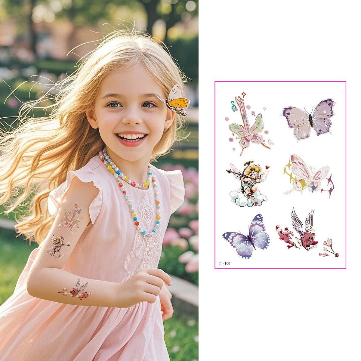 Gold Foil Tattoo Stickers for Girls ?Chic & Classy