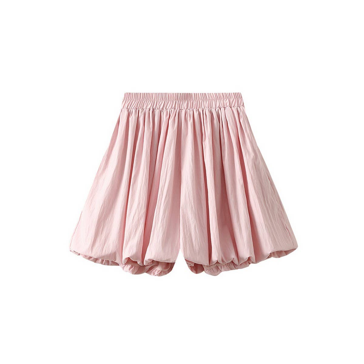 Bubble Skirted A-Line Pumpkin Puff Shorts_CWBMS0340