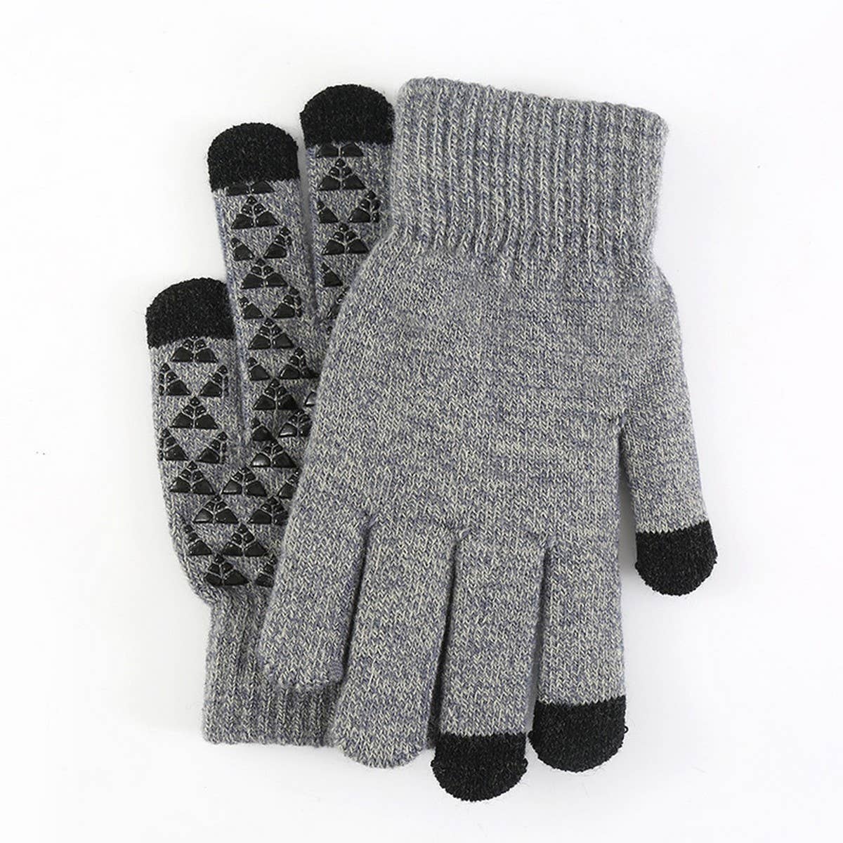 CWAG00547_OVERSIZED WINTER KNIT TOUCHSCREEN GLOVES