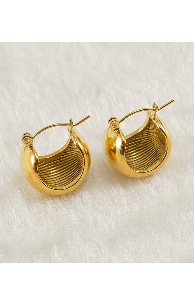 18K GOLD PLATED STAINLESS STEEL EARRINGS_CWAJE0377