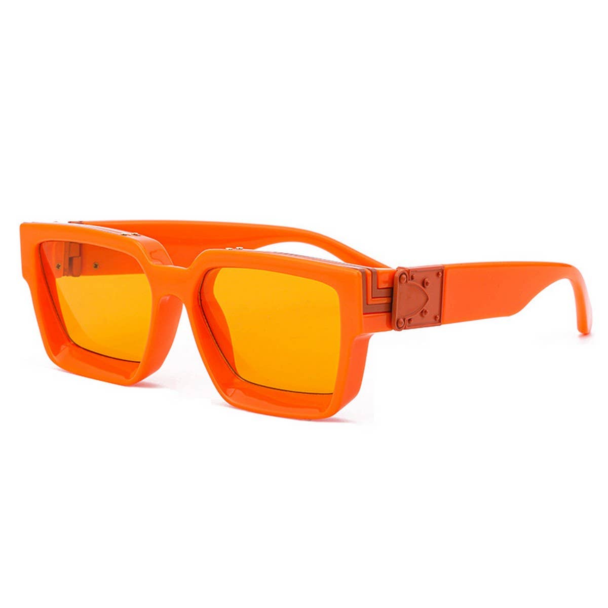 SUNGLASSES FASHION SQUARE FRAME SUNGLASSES GLASSES