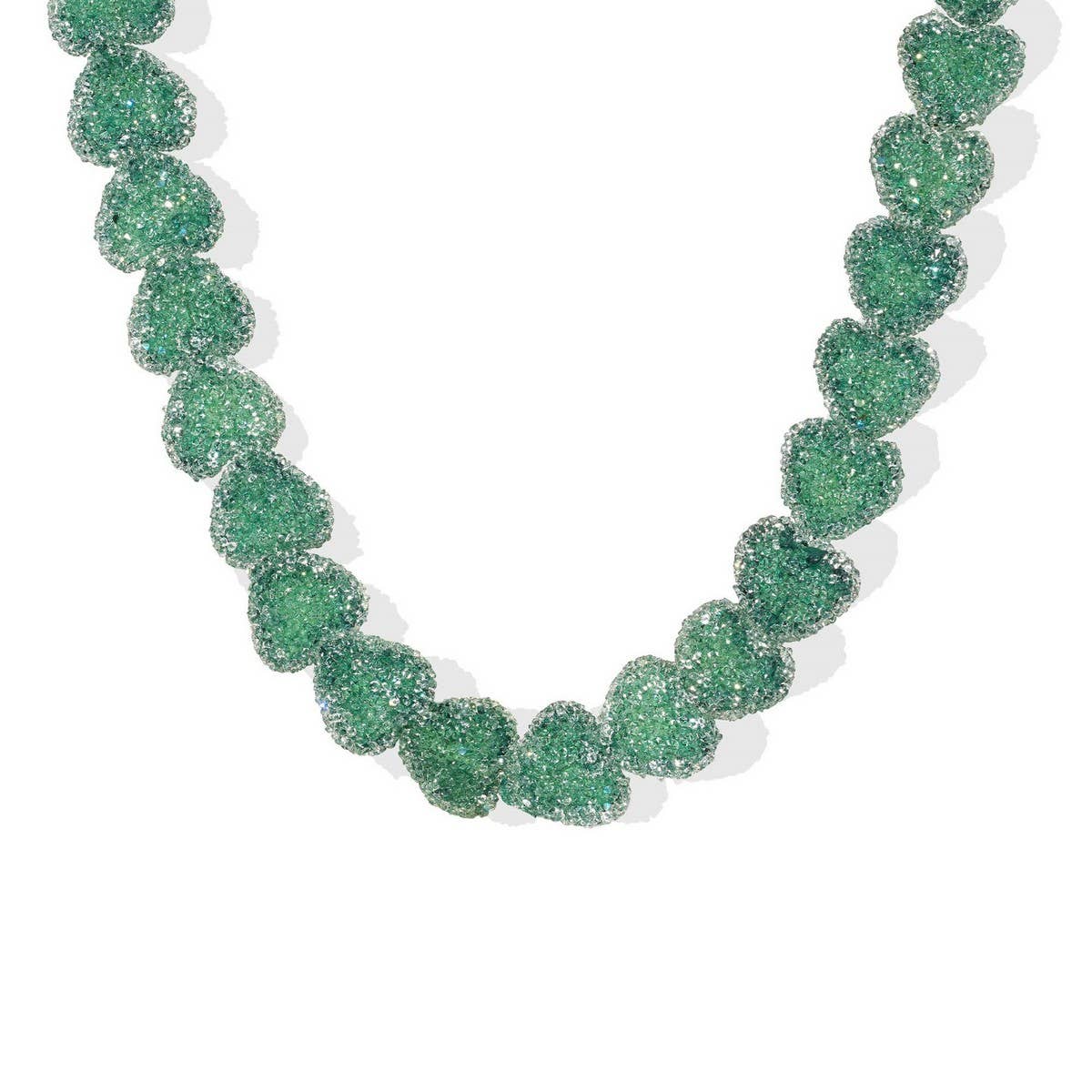 Candy Heart Resin Necklace ??Cute & Colorful Chic_CWMM6958