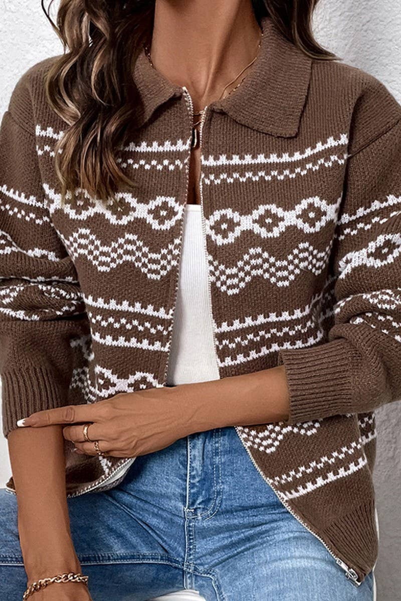 CWOCAL2267_NEW AUTUMN AND WINTER LONG-SLEEVED LAPEL SHIRT