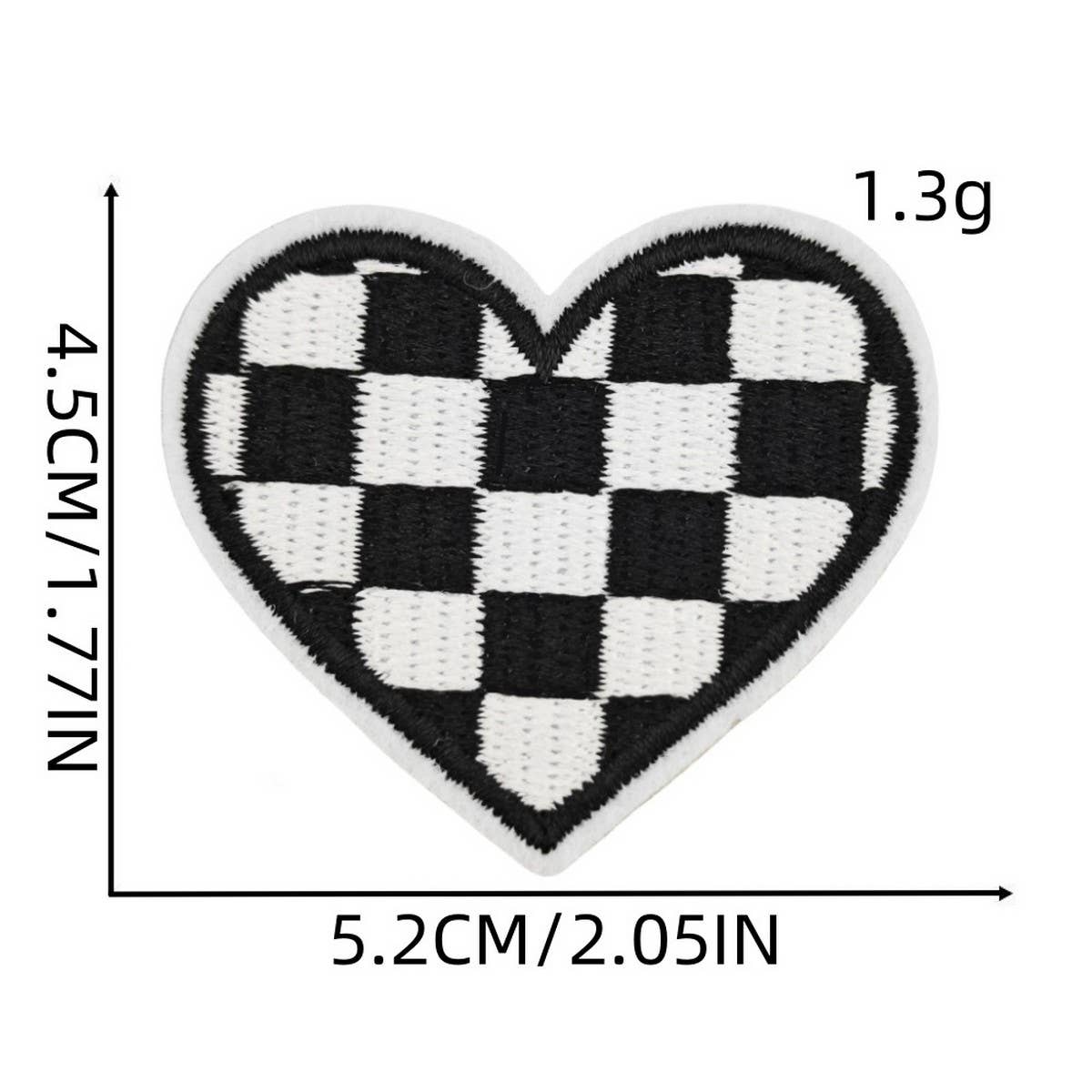 NEW CREATIVE COLORFUL LOVE EMBROIDERY PATCH