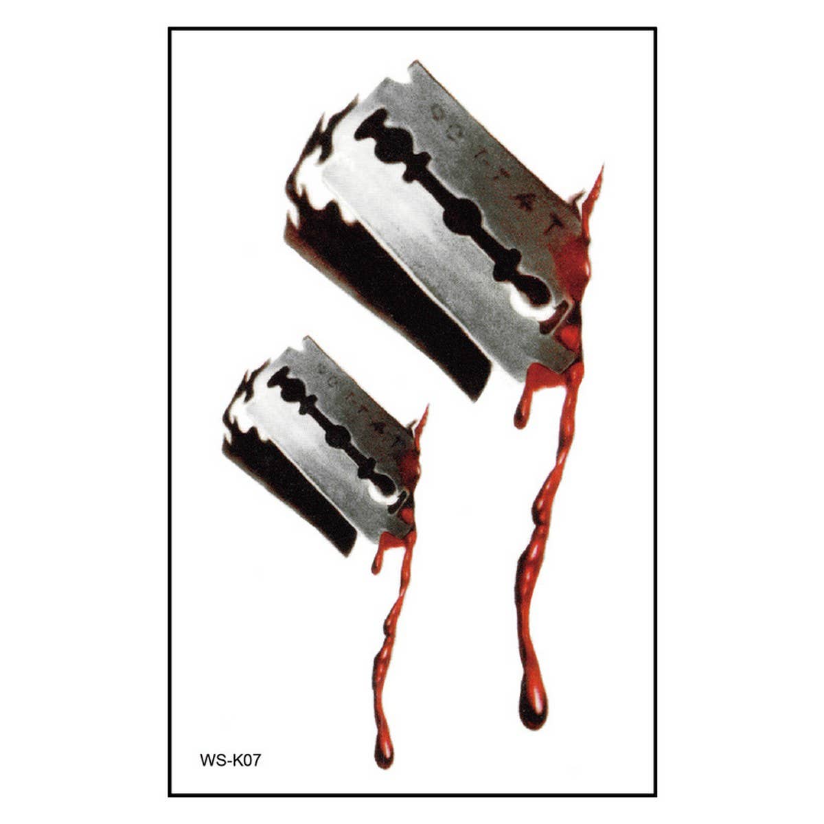 Halloween Scar Tattoos ? Bloody Wound Stickers