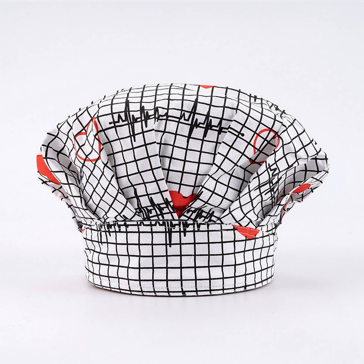 SURGICAL CAP MEDICAL PUFFY CAP PRINTED WORK CAP_CWAH3382