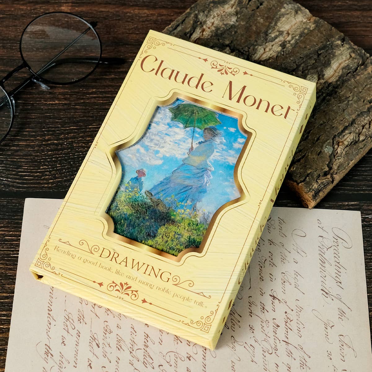 OIL PAINTING HARD COVER THICK NOTEBOOK_CWMM1847