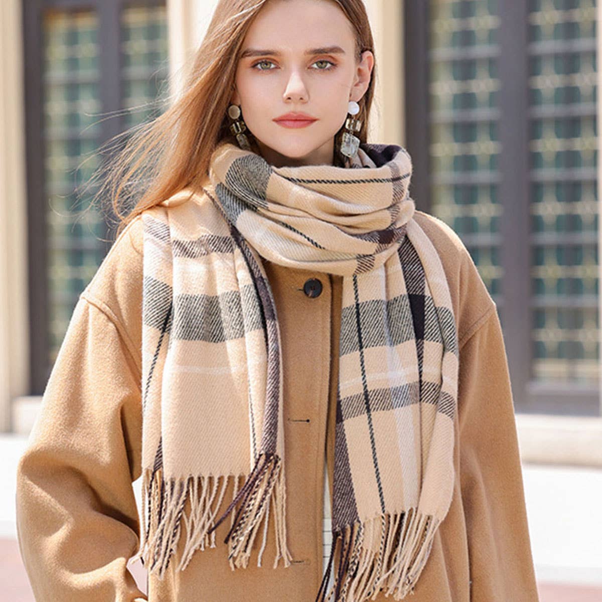 Faux Cashmere Scarf ? Cozy Winter Wrap for Couples