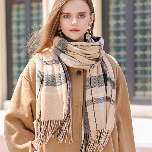 Faux Cashmere Scarf ? Cozy Winter Wrap for Couples