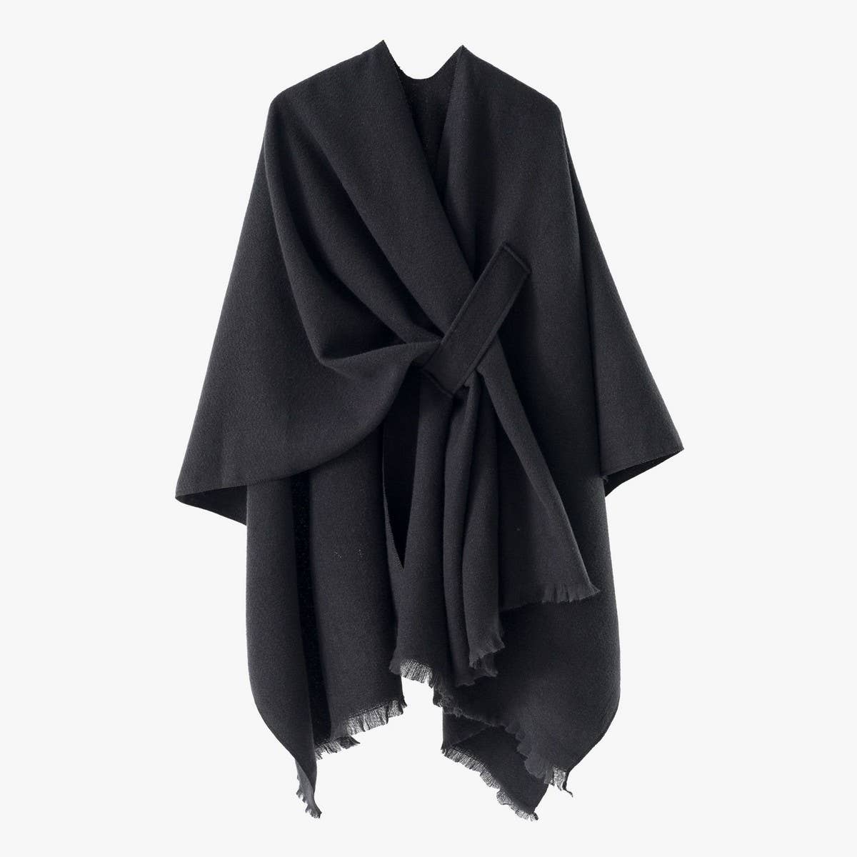 PURE COLOR HIGH-GRADE WARM CASHMERE SHAWL_CWMM2091