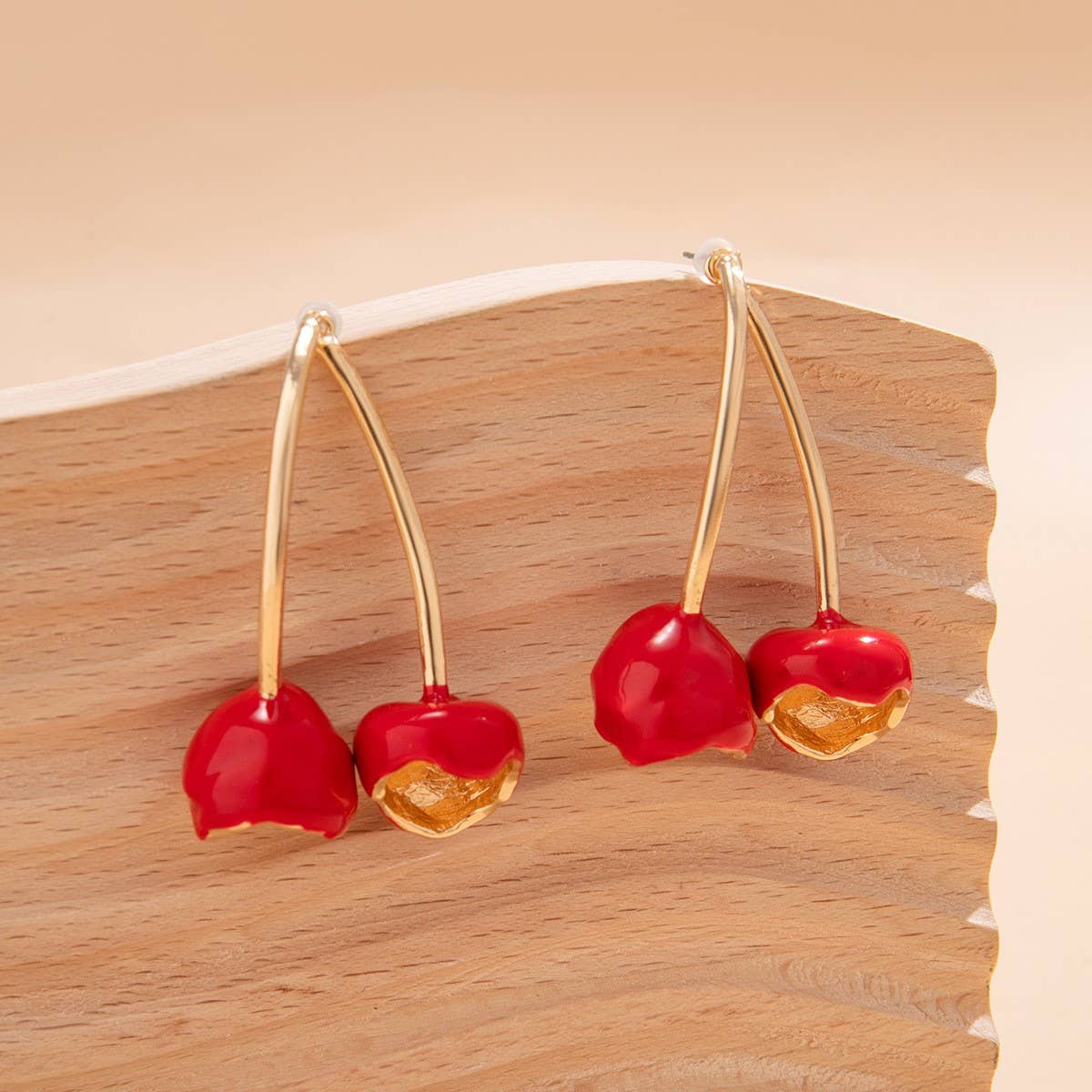 SWEET DOPAMINE ALLOY FRUIT EARRINGS