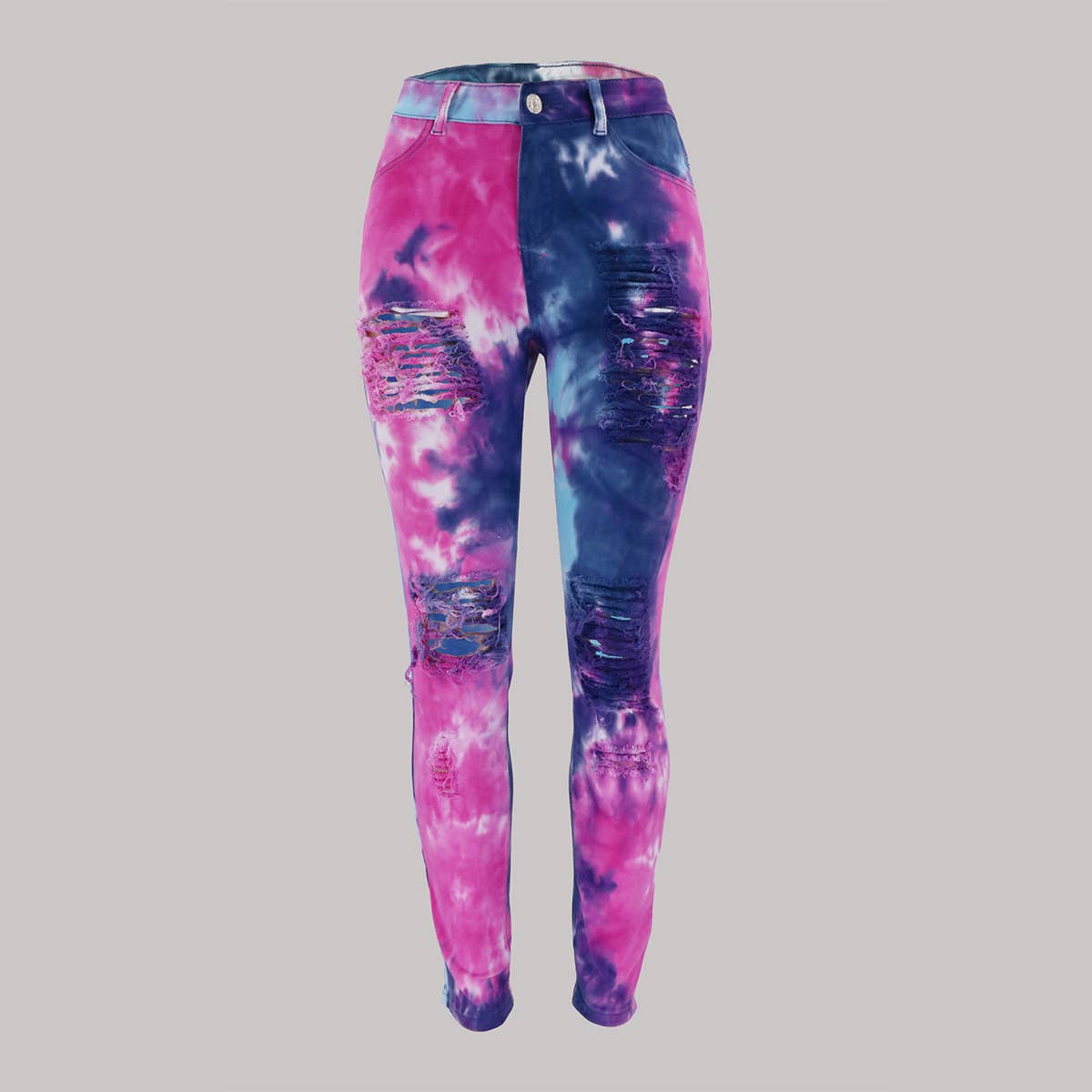 WOMENS CASUAL TIE DYED JEANS_CWJP0168