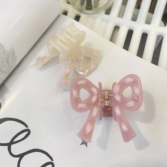 CWAHA1516_CUTE BOW HAIR CLAW CLIP
