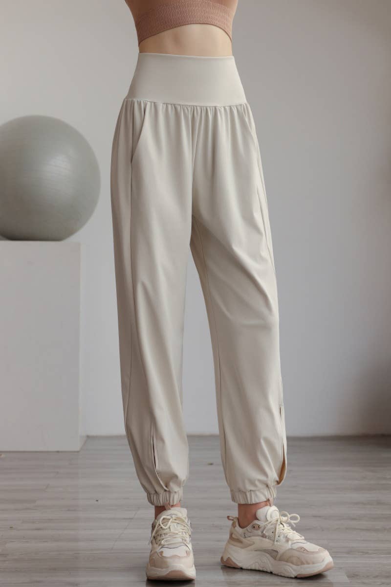 CWBMP0195_FALL CASUAL LOOSE YOGA RUNNING SWEATPANTS