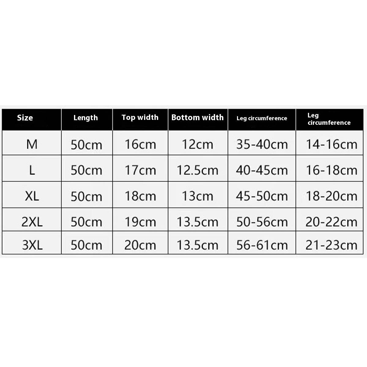 Extended Sports Knee Brace, Long Compression Sleeve_CWMM7886