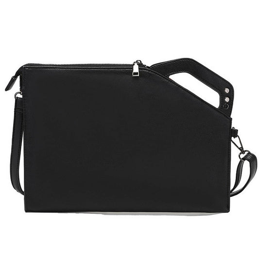 RETRO PRINTED RIVET DECORATION SHOULDER BAG HANDBAG_CWAB1478