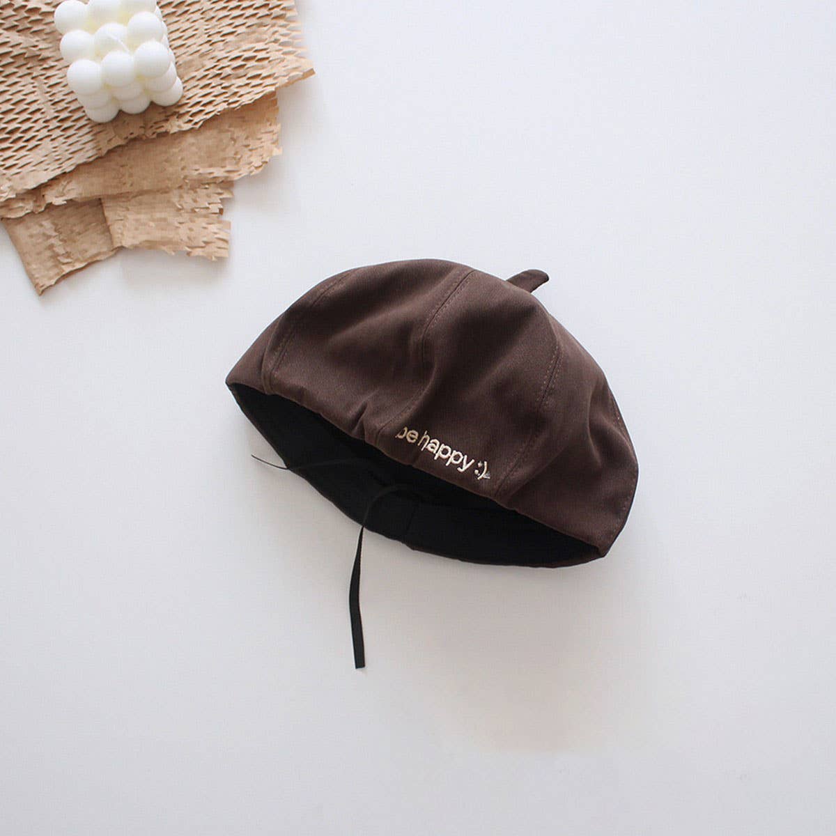 CHILDREN'S RETRO FASHIONABLE DECORATIVE BERET_CWAH2920