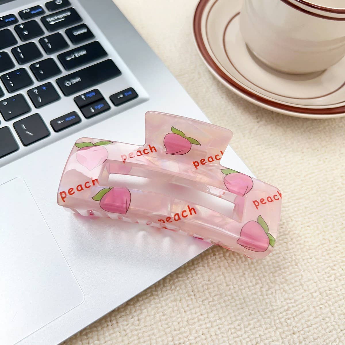 Iridescent Fruit Hair Claw, Sweet Candy Color Clip_CWAHA1577