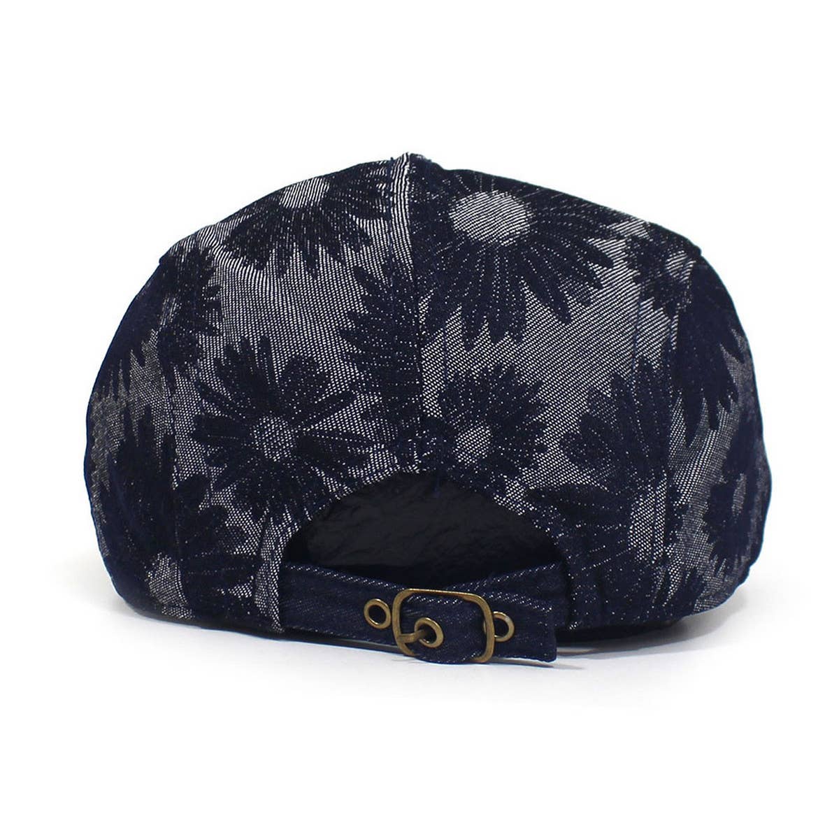 FASHION PRINT ADJUSTABLE FLORAL BERET_CWAB2917