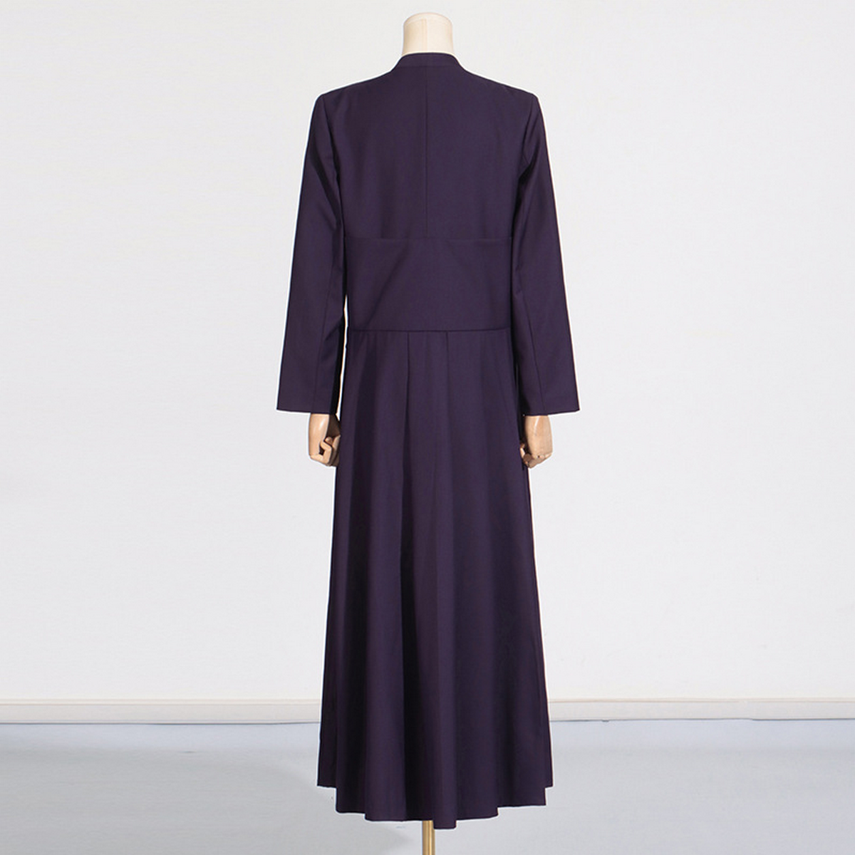 Street Style V-Neck Loose Long Blazer for Women_CWOCO1258