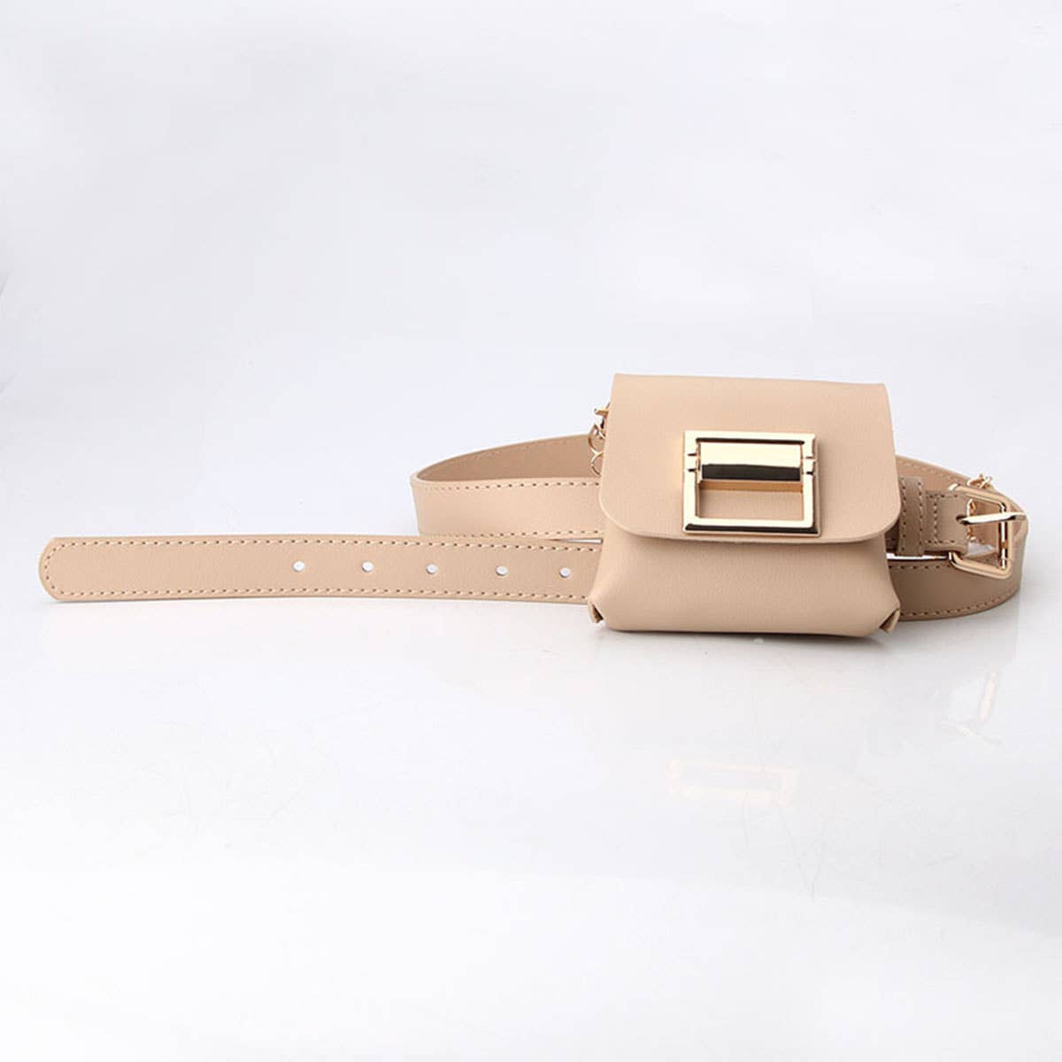 Golden chain fashionable women's belt