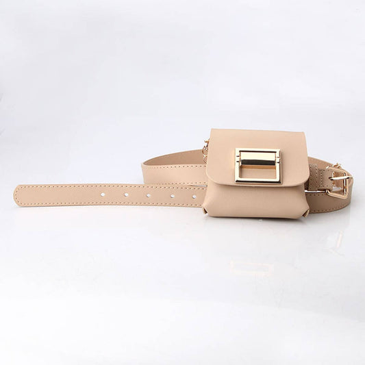 Golden chain fashionable women's belt