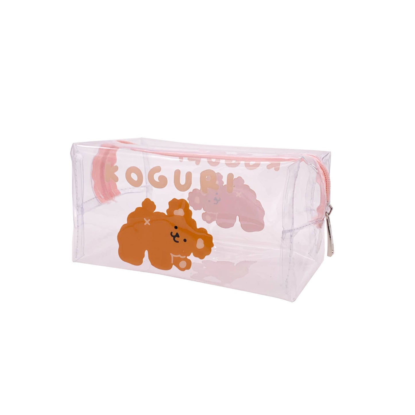 Transparent waterproof toiletry storage bag