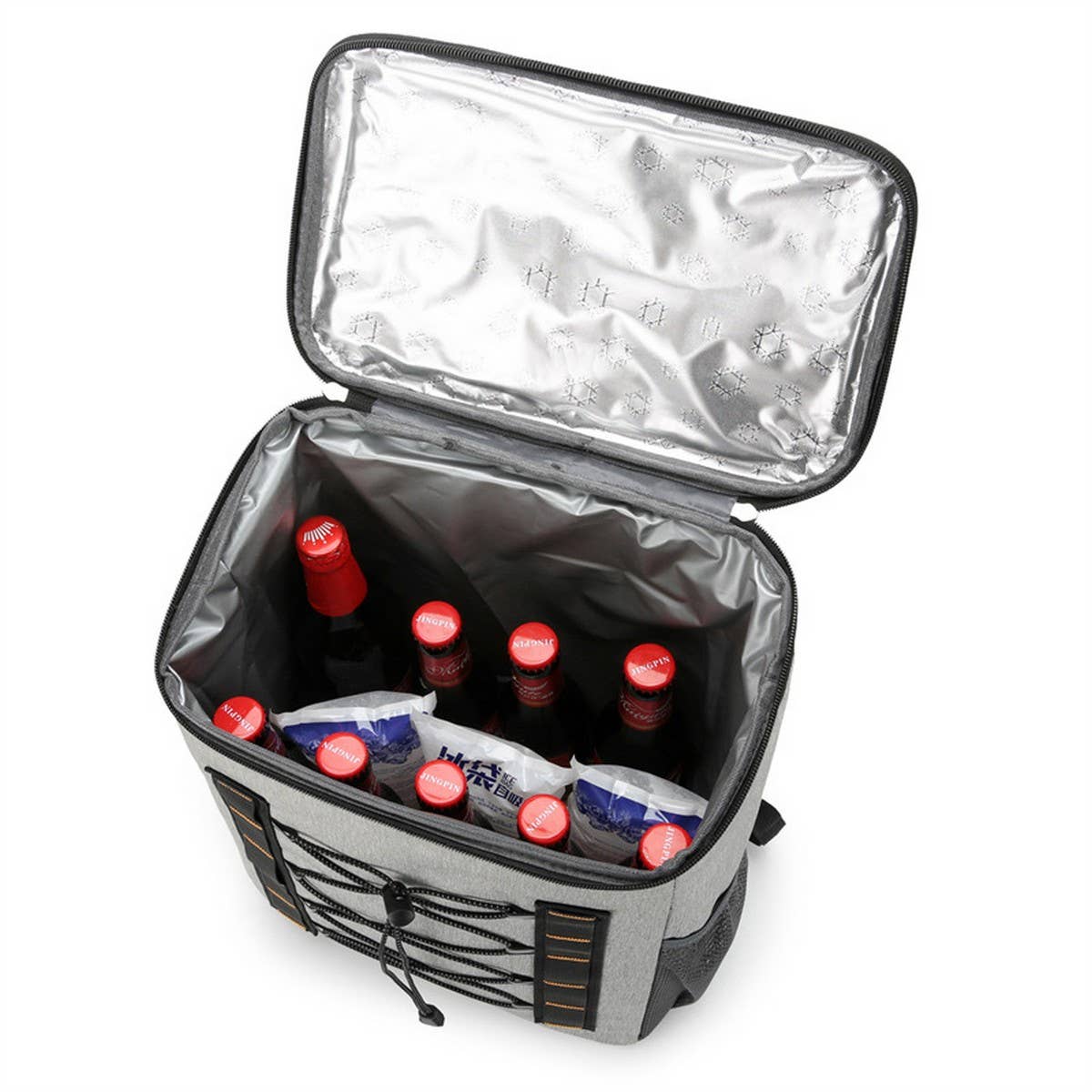 Large Insulated Oxford Backpack with Cooler Liner_CWAB5436