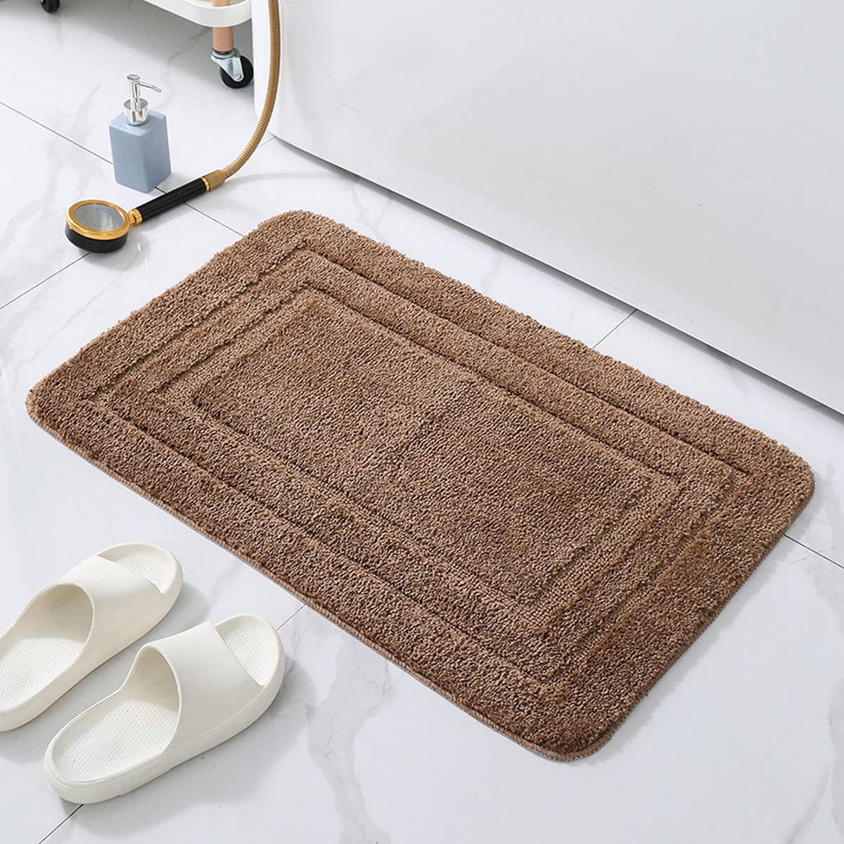 NEW ABSORBENT U-SHAPED BATHROOM MAT