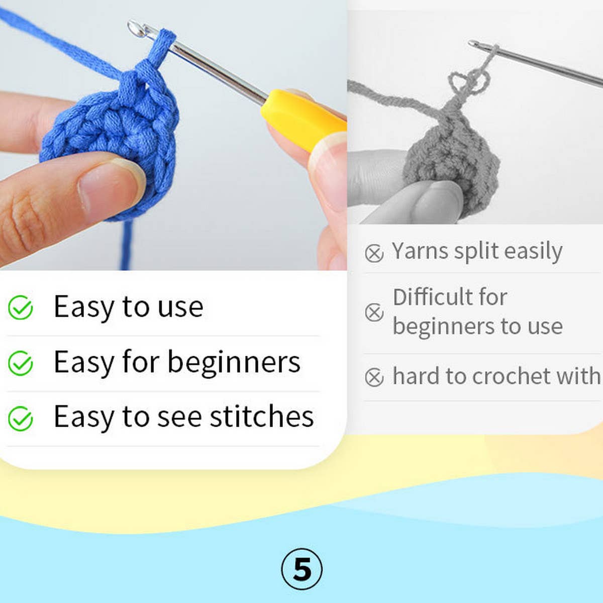 CROCHET MATERIAL BAG VEGETABLE SET