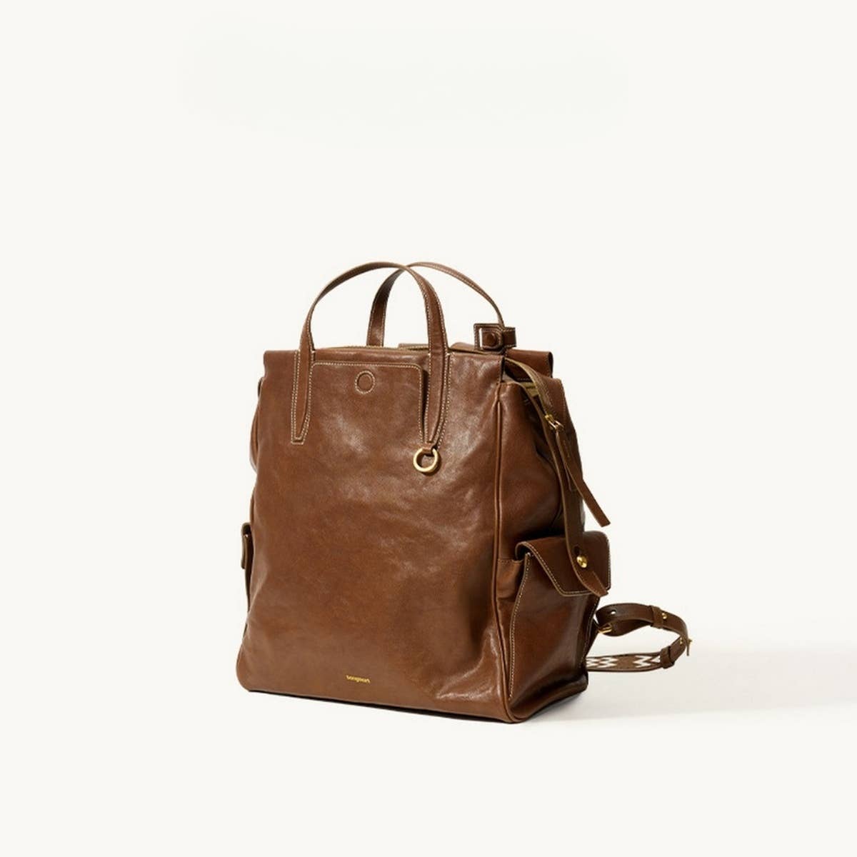 Vegetable Tanned Backpack ? Unisex Retro Style_CWAB5331