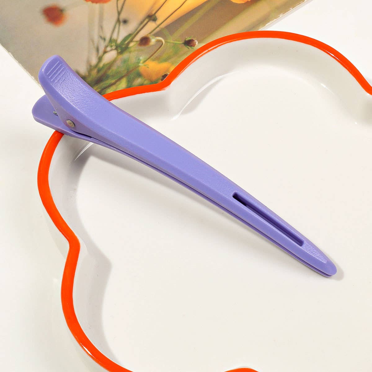 Duckbill clip high-end one-piece clip