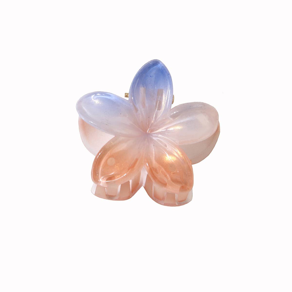 Candy Color Plumeria Hair Claw, Sweet Floral Clip_CWMM4985
