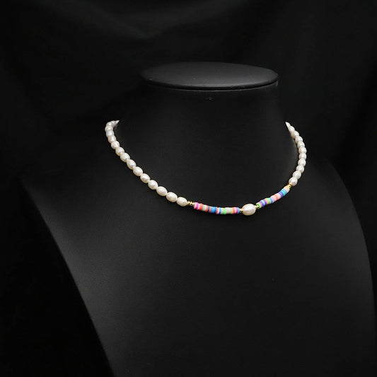 VINTAGE NATURAL FRESHWATER PEARL NECKLACE