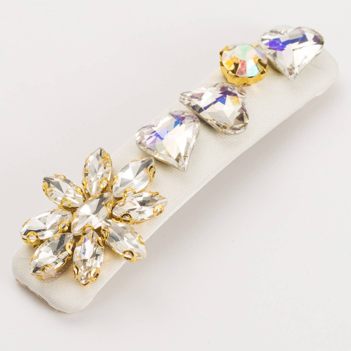 FASHIONABLE AND FRESH HEART DIAMOND SIDE HAIRPIN_CWAHA1768