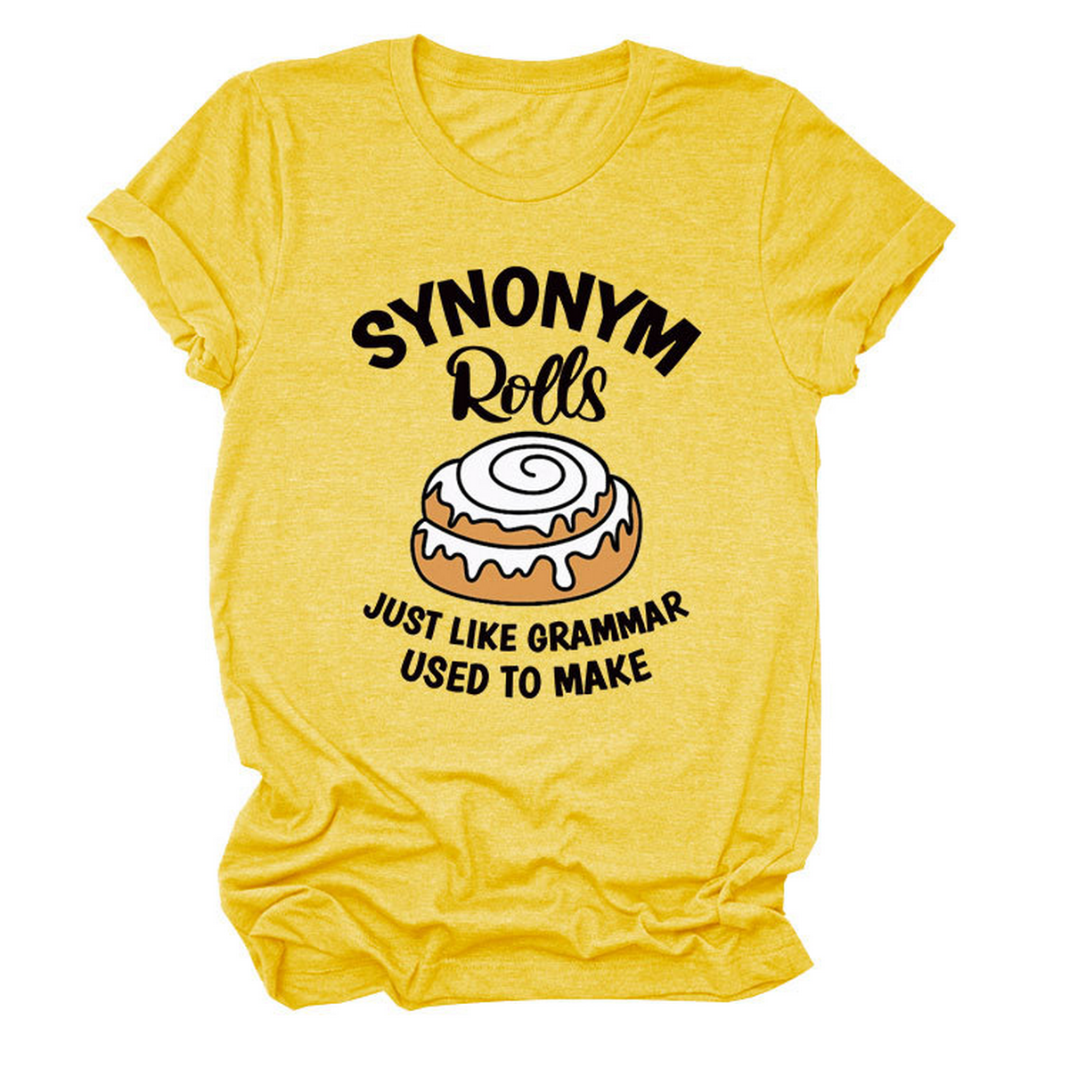 Loose Fit Women¡¯s T-Shirt with Cute Graphic