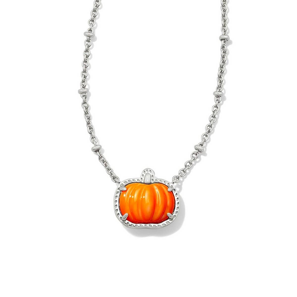 NEW PERSONALIZED PUMPKIN TEXTURE NECKLACE