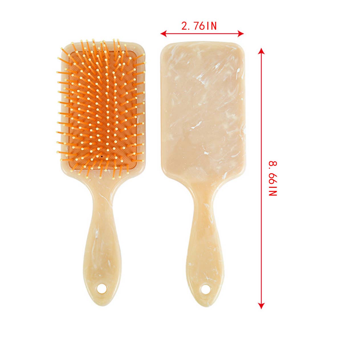 AIR CUSHION SQUARE HANDLE HEAD MASSAGE COMB_CWAHA1867