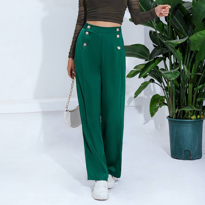 HIGH-WAISTED PANTS SUIT PANTS CASUAL PANTS